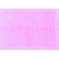 thumbnail image 1 of Ahgly Company Indoor Rectangle Solid Purple Modern Area Rugs, 4' x 6', 1 of 4