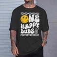 thumbnail image 2 of One Happy Dude 1St Birthday Boy Party Family TShirt, 2 of 6