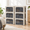 Beige-15.7x11.8x9.8inch(30L), variant on Beige 19.7x15.7x13 inch(66L) 6 Pack Linen Fabric Foldable Storage Chest Boxes with Metal Frame