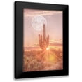 thumbnail image 1 of Murdock, Ramona 11x14 Black Modern Framed Museum Art Print Titled - Sunset Moonrise, 1 of 5