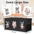 thumbnail image 3 of Toy Box Chest Organizer Bins for Girls Boys, Kids Large Fabric Collapsible Storage Basket Container with Flip-Top Lid & Handles for Clothes,Blanket,Nursery,Playroom,Bedroom, 3 of 6