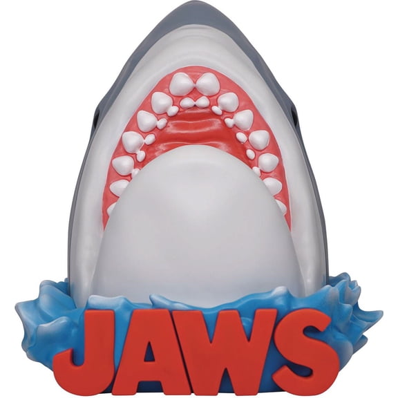 Monogram Jaws - Great White Shark Head PVC Figural Coin Bank