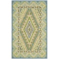 thumbnail image 7 of SAFAVIEH Four Seasons Coretta Bordered Area Rug, Blue/Yellow, 2'6" x 4', 7 of 7