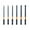 100mm six piece set, variant on 6/7Pcs Industrial Hex Bit Set 50/100mm Allen Wrench Drill Bit 1/4inch Hex Shank