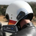 thumbnail image 1 of Puntoco Bluetooth 5.3 Cancelación inteligente de ruido Ip6 Auriculares para casco de moto de larga duración, 1 of 9