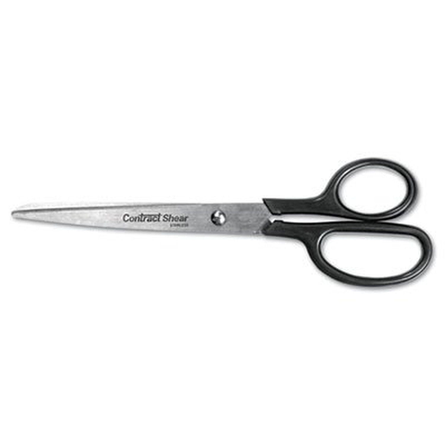 Contract Stainless Steel Scissors, 8", Black ACM10572