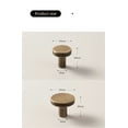 thumbnail image 2 of 2pcs Bronze Brass Handle For Furniture Wardrobe Door Drawer Knob Kitchen Cabinet Pull Modern, 2 of 3