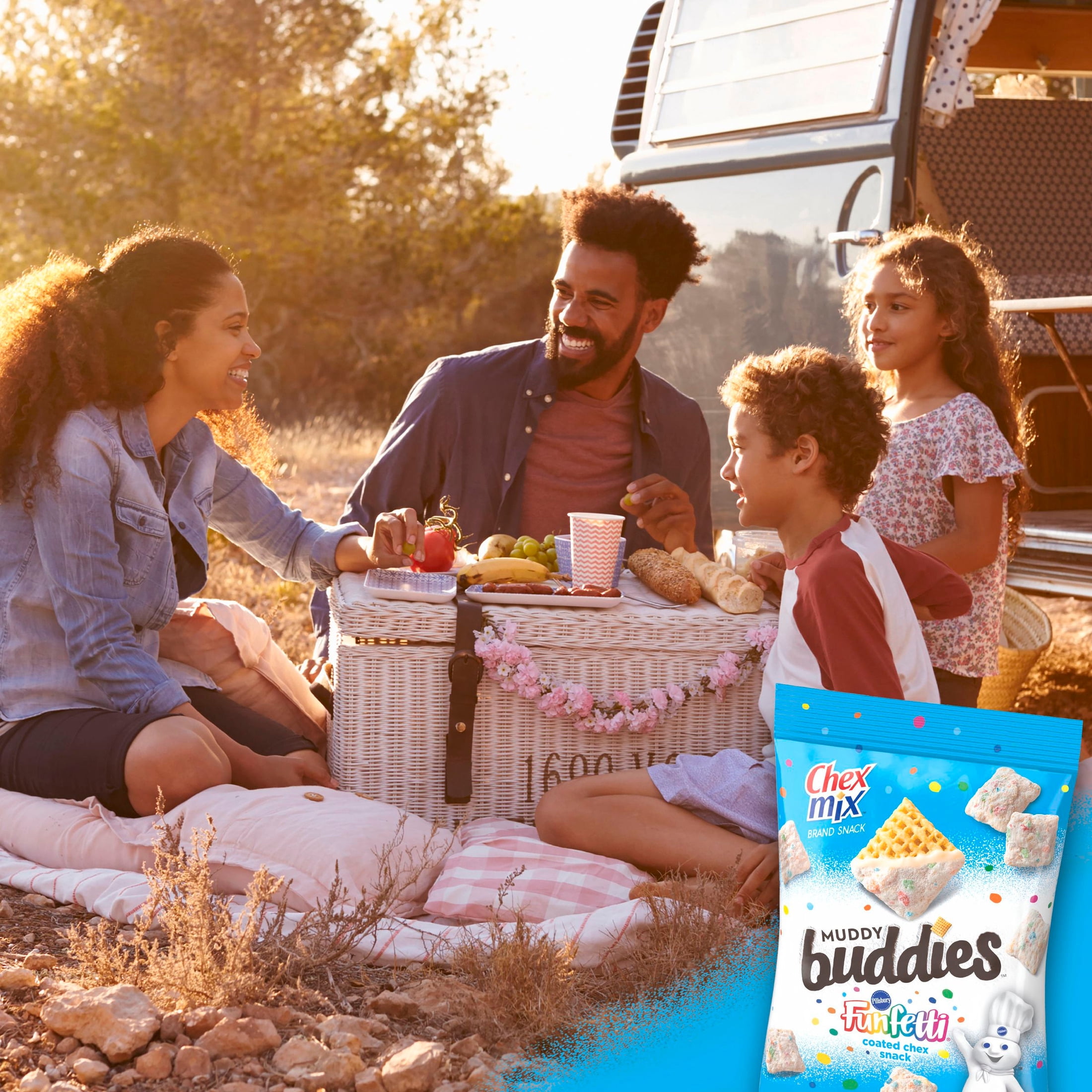 Chex Mix Muddy Buddies Funfetti Snack Mix, 9 oz