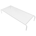 thumbnail image 5 of Metal Monitor Stand Mesh Monitor Stand Transparent Riser Mesh Monitor Riser for Home Office School, 5 of 5