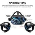 thumbnail image 3 of Peau Compatible avec Oculus Quest 2 - Galaxy Cat Protection, Durable et Unique Vinyle Décalcomanie Enveloppe, 3 of 4