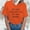 Orange, variant on I'm Only Talking to My Dog Today Shirt for Women Dog Mom Funny T Shirts Summer Casual Tops Tees