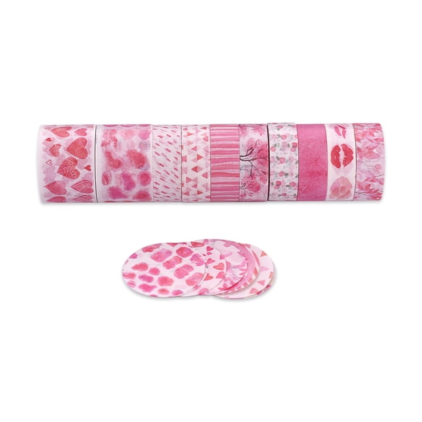 Cinta de papel decorativa decorativa fijada para Scrapbooking DIY Decoración Embalaje de regalo Abanopi Cinta de papel
