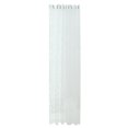 thumbnail image 2 of Panel de Tul de Cortina de Ventana Flotante Triturado Floral Soledad 39 Pulgadas X 98 Pulgadas Blanco, 2 of 7