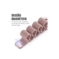 thumbnail image 3 of 2pzs Correa Magnética De Acero Inoxidable Para Huawei Band 8 Oro + oro rosa, 3 of 4