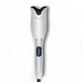 thumbnail image 3 of Rizador de pelo automático giratorio de cerámica blanca con infrarrojos, pantalla LCD y diseño anti-quemaduras., 3 of 4