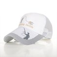 thumbnail image 2 of Gorra de béisbol ajustable de malla de algodón con protección solar para exteriores, 2 of 4