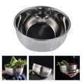 thumbnail image 4 of Kitchen Strainer, Versatile Rice Strainer Thickened Drain Basket Rice Washing Bowl Dishwasher Safe  For Vegetables For Fruit For Rice L-26.0CM, 4 of 8
