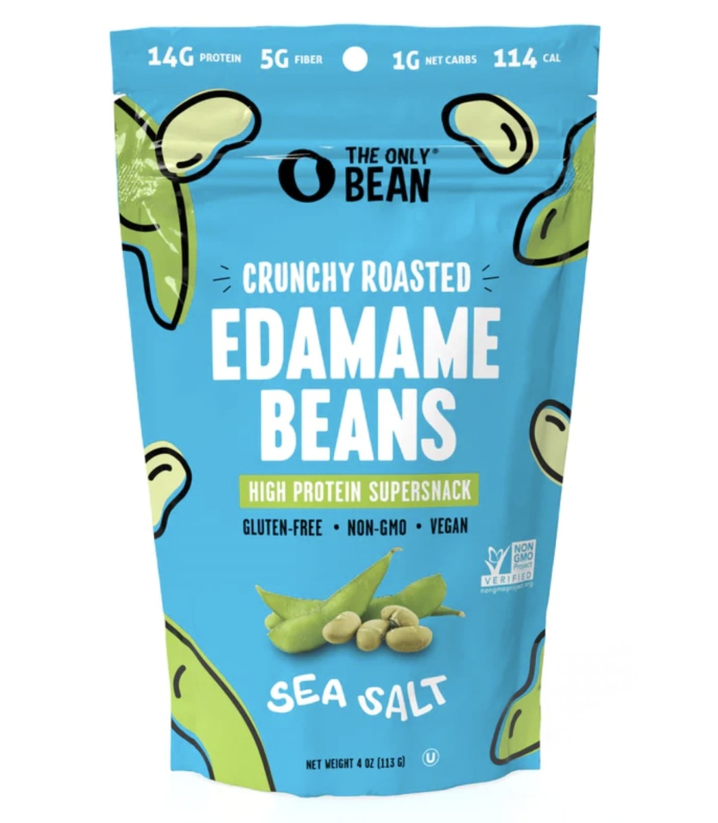 YAME Edamame Roasted Crunchy Sea Salt, 4 oz, Only 1 Pack