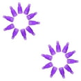 thumbnail image 3 of Guardoinrt 10PCS Plastic Nail Art Gel Polish Remover Mini Nail Remover Clip Manicure Tool purple 2Set, 3 of 6