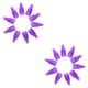 thumbnail image 1 of Soidarity 10 Uds. Clips de tapa de remojo de Arte de uñas de plástico Gel removedor de esmalte herramienta de envoltura líquido para la eliminación violeta 2piezas Soidarity  CBP119446, 1 of 5