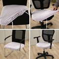 thumbnail image 3 of protectoras de muebles para sillas elásticas para sillas de comedor Juegos de para sillas lavables y extraíbles para comedor, hot Gris claro, 3 of 9