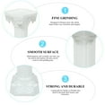 thumbnail image 4 of Phenofice Columns Pedestal White Roman Pillar Decor Plastic For Dining Room 1Set, 4 of 8