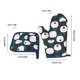 thumbnail image 3 of Fiudx Ofertas de la semana Guantes aislantes gruesos Guantes para horno Almohadillas aislantes Guantes para microondas Alfombrillas de cocina Aptas para cocinas Restaurantes Panaderías Barbacoas al a, 3 of 6