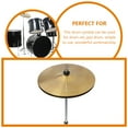 thumbnail image 4 of OULII Cymbale Crash Tambour Doré avec Finition Soignée Cymbale en Métal Durable pour Ensembles de Tambours, 4 of 7