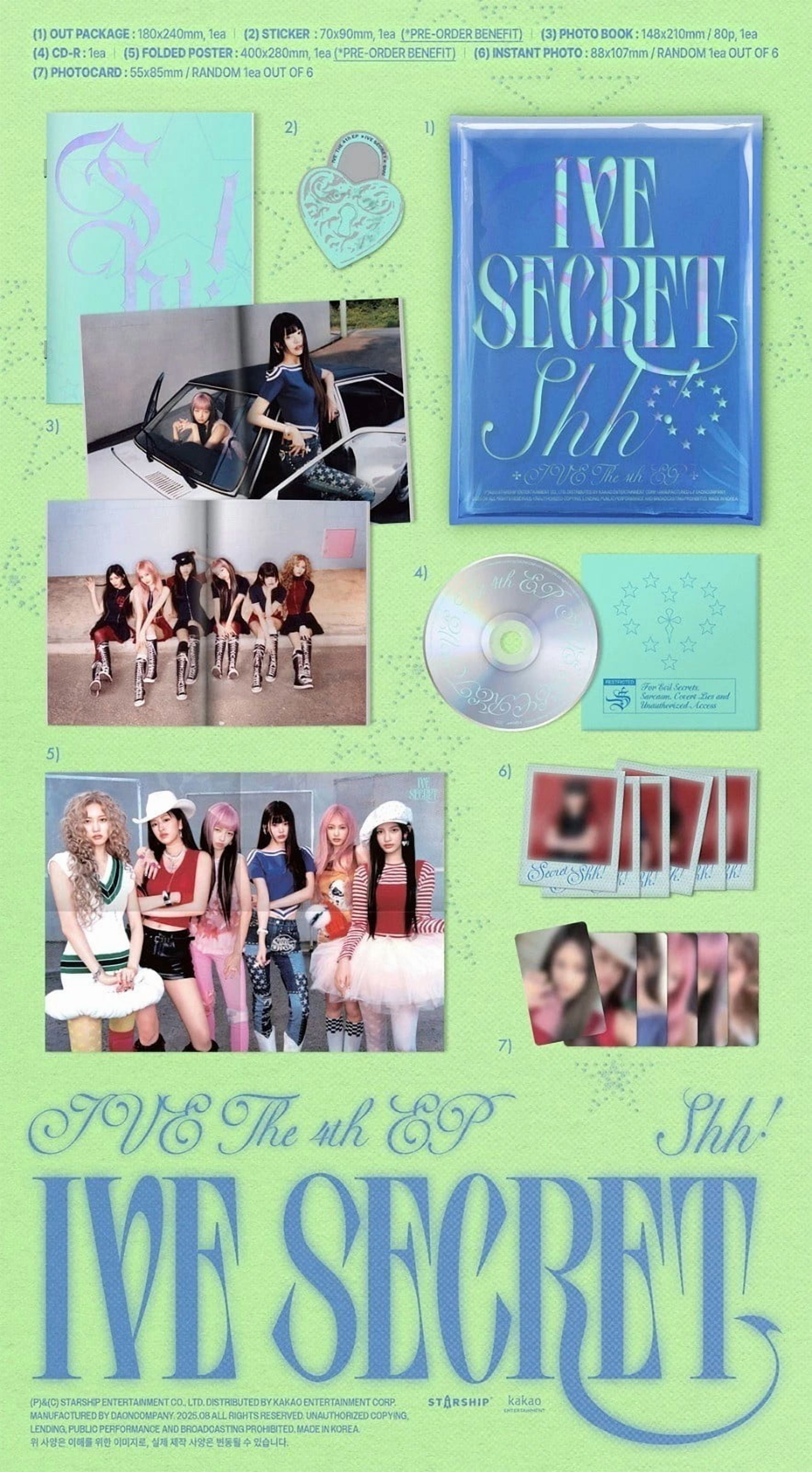 IVE - [IVE SECRET] 4th Mini Album LOVED IVE (Limited) Version
