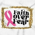 thumbnail image 2 of Faith Over Fear Pink Ribbon Cancer Toddler Baby Girl T Shirt Brisco Brands 6M, 2 of 4