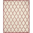 thumbnail image 2 of SAFAVIEH Cambridge Kevin Geometric Wool Area Rug, Ivory/Rust, 8' x 10', 2 of 6