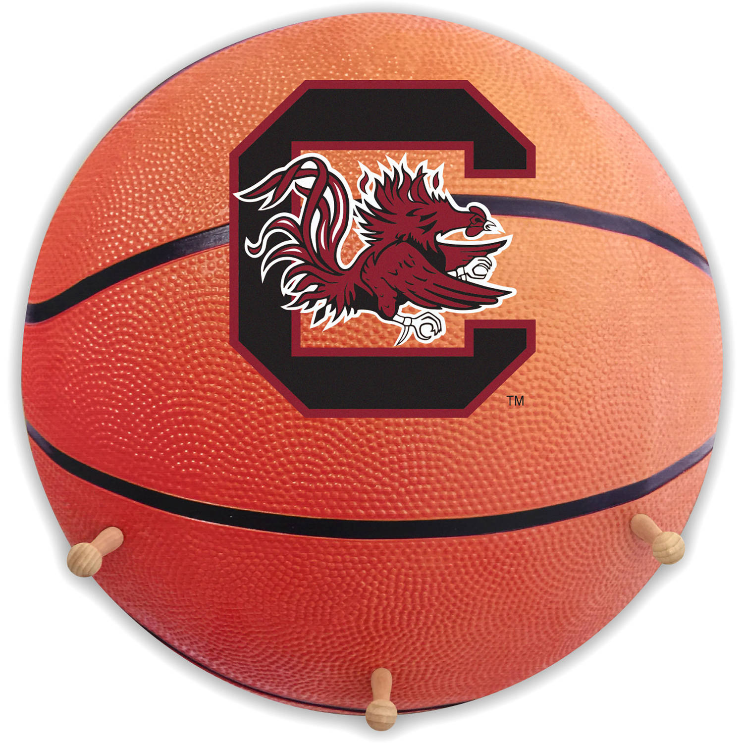 University of South Carolina Basketball Coat Rack