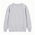 thumbnail image 3 of WULMLEO Women's Football Pullover Tops Fall Crew Neck Long Sleeve Printed Soccer Game Fans Day Comfy Loungewear Casual Sweaters Shirts Sweatshirts Light Gray L, 3 of 3