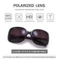thumbnail image 3 of Gafas de sol polarizadas UV400 SunCristal Classic para mujer, 3 of 3