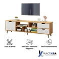 thumbnail image 2 of Mueble De Tv Mesa Modular Rack Pantalla Multifuncional, 2 of 4