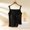 Black, variant on onlyliua Sleeveless Tops for Women Summer Solid Color Crew Neck Camisole Blouses Casual Loose Fit Sleeveless Spaghetti Straps Blouses Summer Savings Clearance