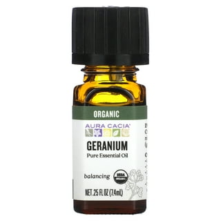 Geranium Essential Oil Organic 0.5oz 