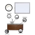 thumbnail image 4 of Gabinete De Baño Con Lavamanos Y Espejo Decorativo NYON, 4 of 6
