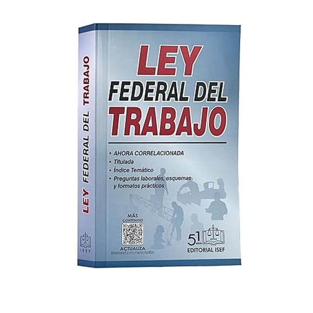 Libro Ley Federal Del Trabajo 2025 (bolsillo) Tapa Blanda, Autor Ediciones Fiscales Isef, Editorial Ediciones Fiscales Isef