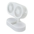 thumbnail image 3 of Double Fan, Three Levels Adjustable Desktop Fan  For Bedroom For Office For Living Room White, 3 of 8