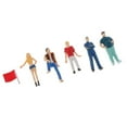 thumbnail image 4 of 13 Piezas 1:64 Figuras De Diorama De De Calle Personaje Resina Modelo Diseño Decoración Sunnimix Modelos en miniatura de personas, 4 of 8