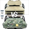 thumbnail image 6 of Yuyamidu Golf Ball Golf Cart Seat Covers with Front Pockets Palm Leaves Golf Cart Seats Cushion Portable Golf Cart Seat Towel Blanket for Women Men, Green, 6 of 8