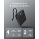 thumbnail image 2 of VRURC Portable Charger with Built-in Cable, 10000mAh 22.5W Fast Charging USB C Battery Pack, Cell Phone Power Bank LED Display for iPhone 15 14 Samsung Galaxy S23 Google Pixel Android Tablet, Black, 2 of 5