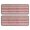 Pink Striped Geometric, variant on Kitchen Rugs Sets Of 2,White Boho Tribal Feathers Pattern Anti Fatigue Kitchen Mat Rugs Non Slip Washable,Decorative Kitchen Floor Mats for Kitchen,Sink,Laundry,17"x47"+17"x47"