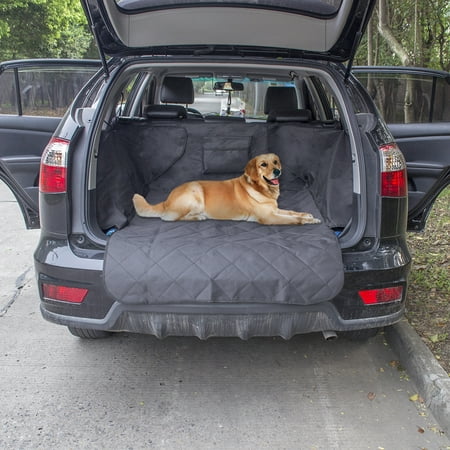 Anself Non-slip Waterproof Dog Cargo Liner Safety Hammock Pet Car Back Seat Cover Protector Mat for Trunk SUV Pet (Best Cargo Liner For Dogs)
