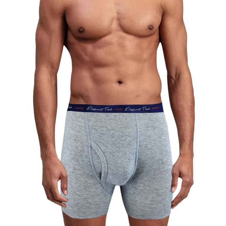 Different Touch 6 Men s USA Big Tall Signature Logo Leg Boxer