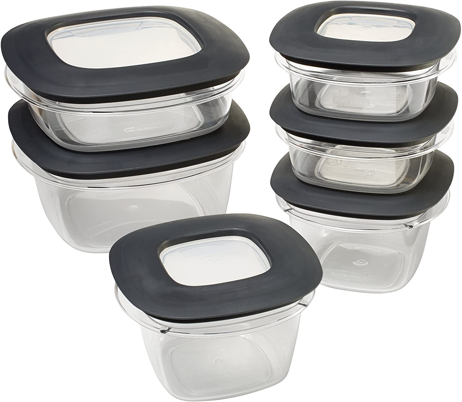 Rubbermaid 1937648 Premier Stain Shield Food Storage Container, 3-Cup
