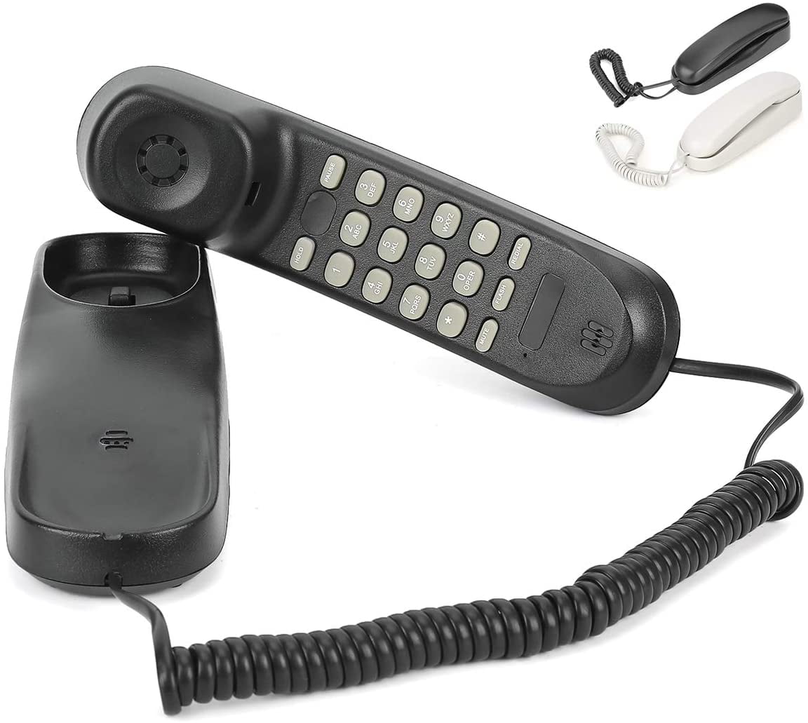 Mountable Corded Telephone, Uvital Portable Corded Telephone Landline