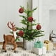 thumbnail image 5 of Christmas Decorations 4 Piece Flocked Christmas Balls Christmas Decoration SetMultiple Styles Of Christmas Tree Decorations Can Also Be Used For Other Party, 5 of 6