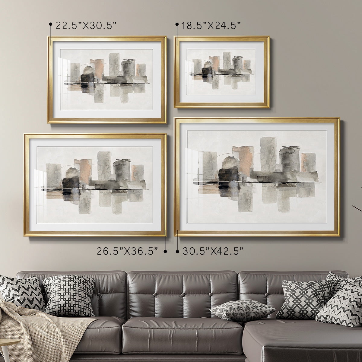 Urban Oasis II Premium Framed Print - Ready to Hang